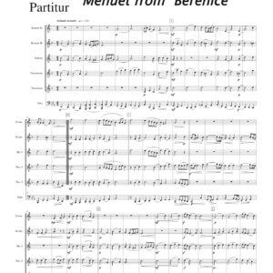 Menuet from "Berenice"