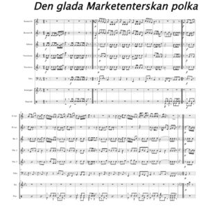 Den glada Markententerskan, polka
