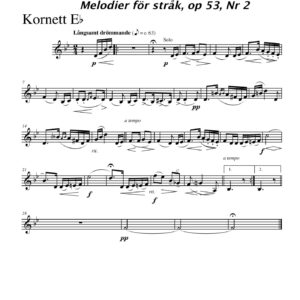 Det förste möte, romans, Op 53