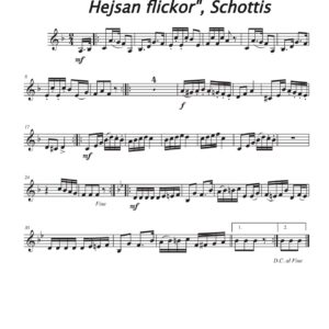 Hejsan Flickor, schottis