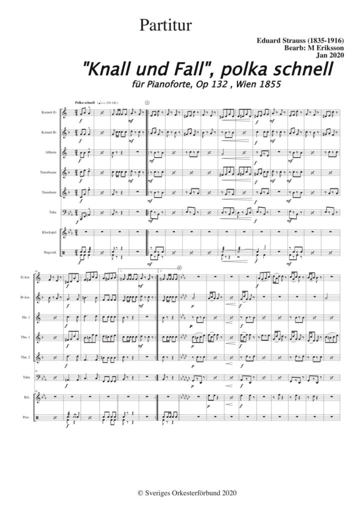 Knall och Fall, polka schnell