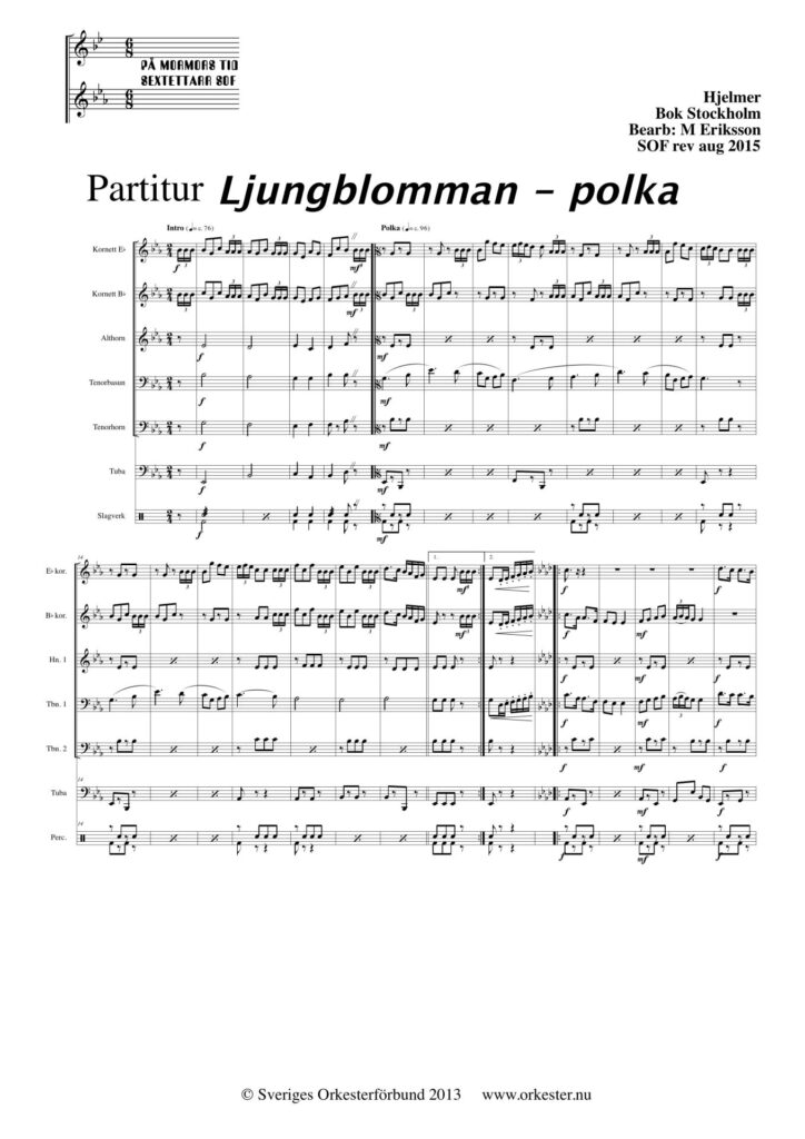 Ljungblomman - polka