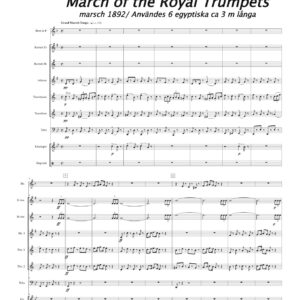 March of the Royal Trumpets, 1892