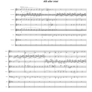 "Non é ver"/ Allt eller inget