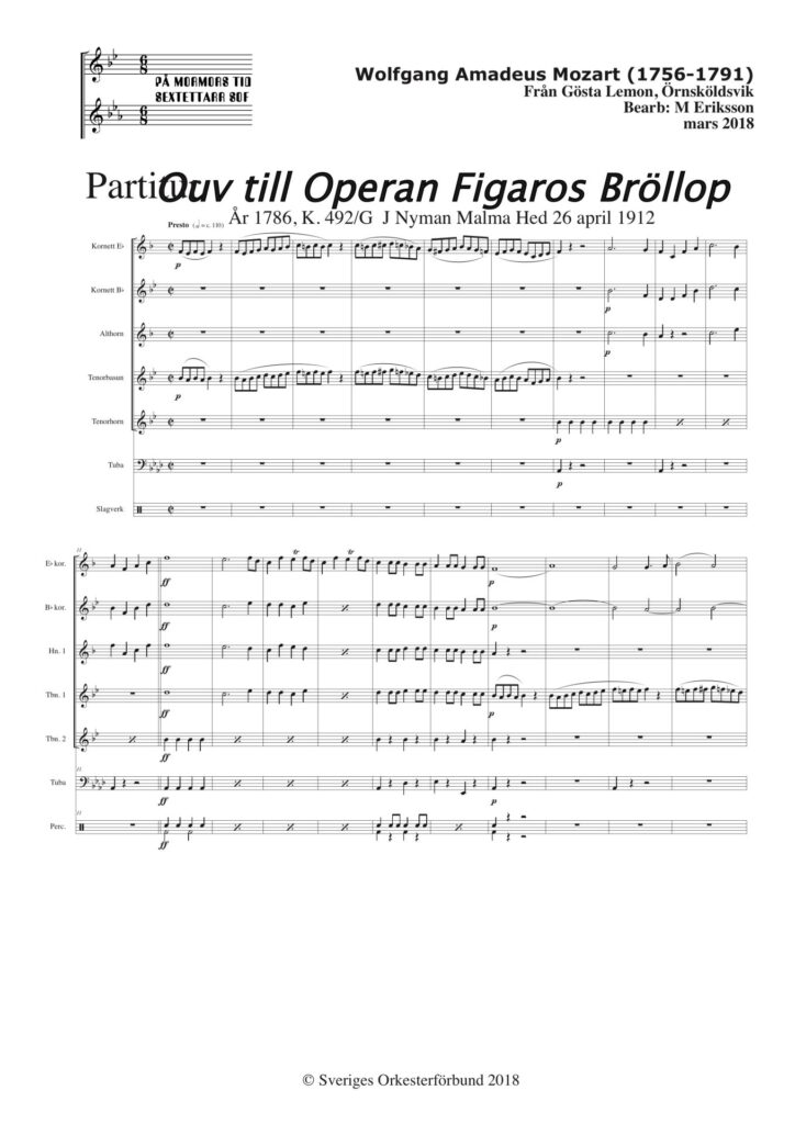 Overture "Figaros Bröllop"