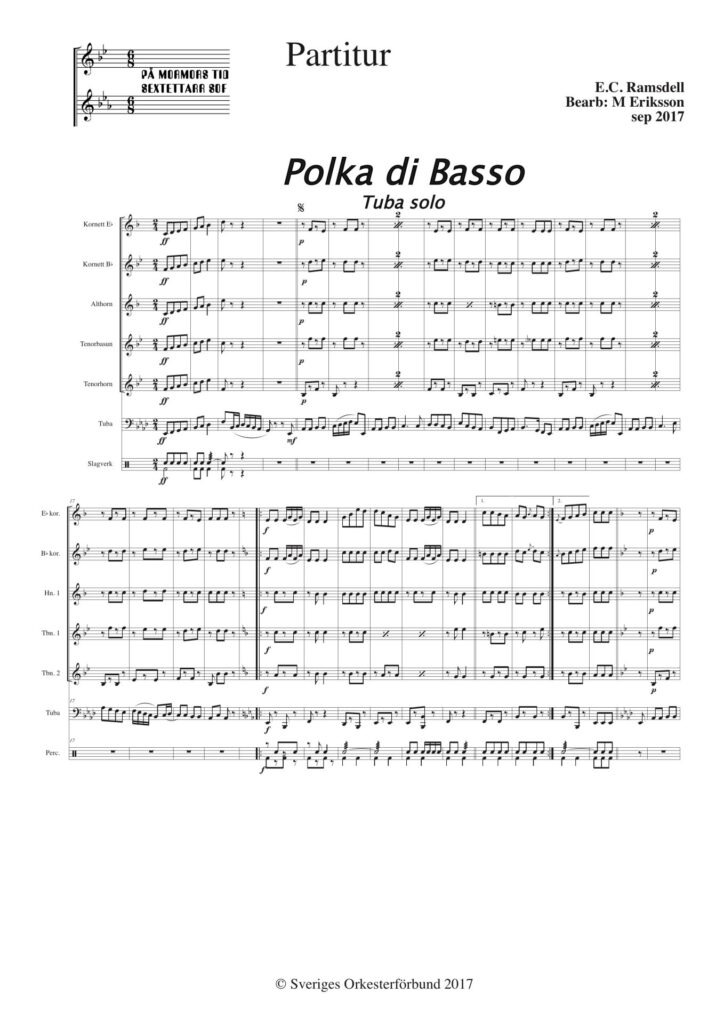 Polka di Basso, tuba solo