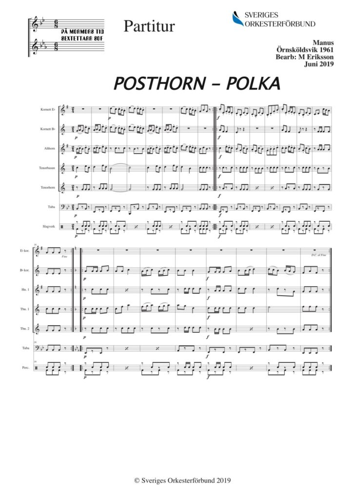Posthorn - polka
