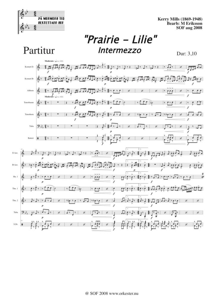 Prairie - Lilie, intermezzo