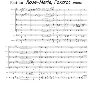 Rose-Marie, foxtrot
