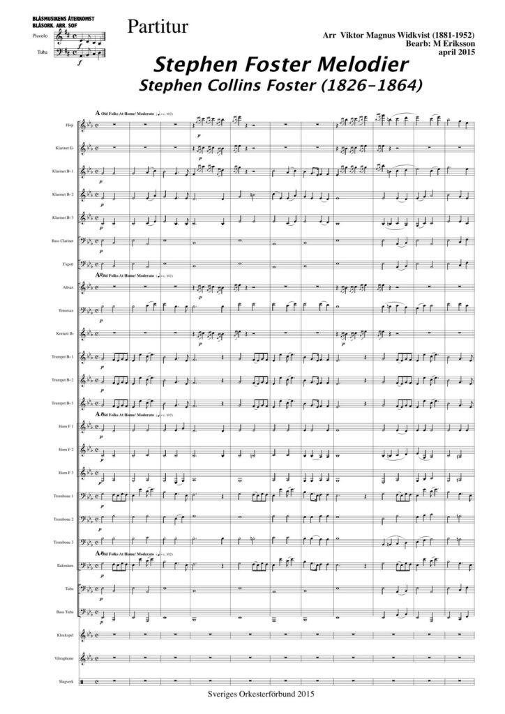 Stephen Foster Melodier