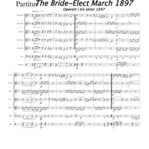 The Bride-Elect March, 1897