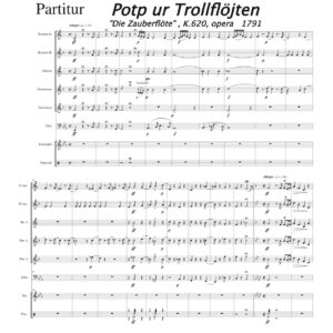 Trollflöjten, Potp ur