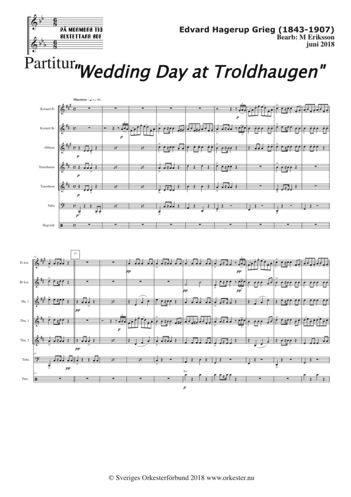 Wedding Day at Troldhaugen