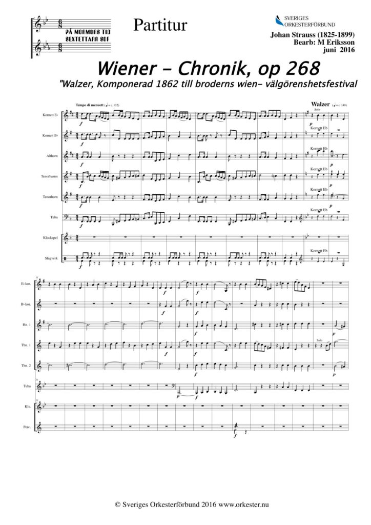Wiener - Chronik, op 268