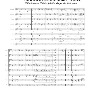 "Yorktown Centennial" 1881