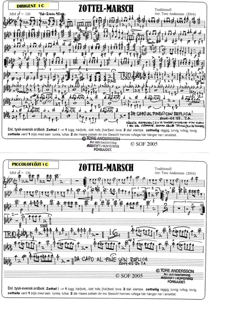 Zottel-marsch