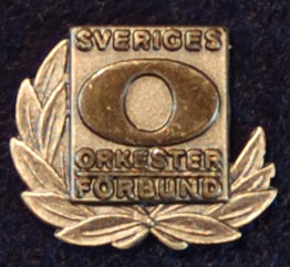 Hedersmärke silver - musiker sedan 15 år
