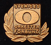 Hedersmärke brons - musiker sedan 10 år