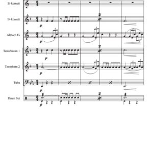 Duett för Eb-kornett och Tenorbasun