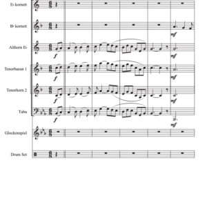 Le petit bleu, konsertwals