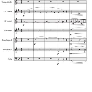 Tantum Ergo, sacred hym, Solo basun