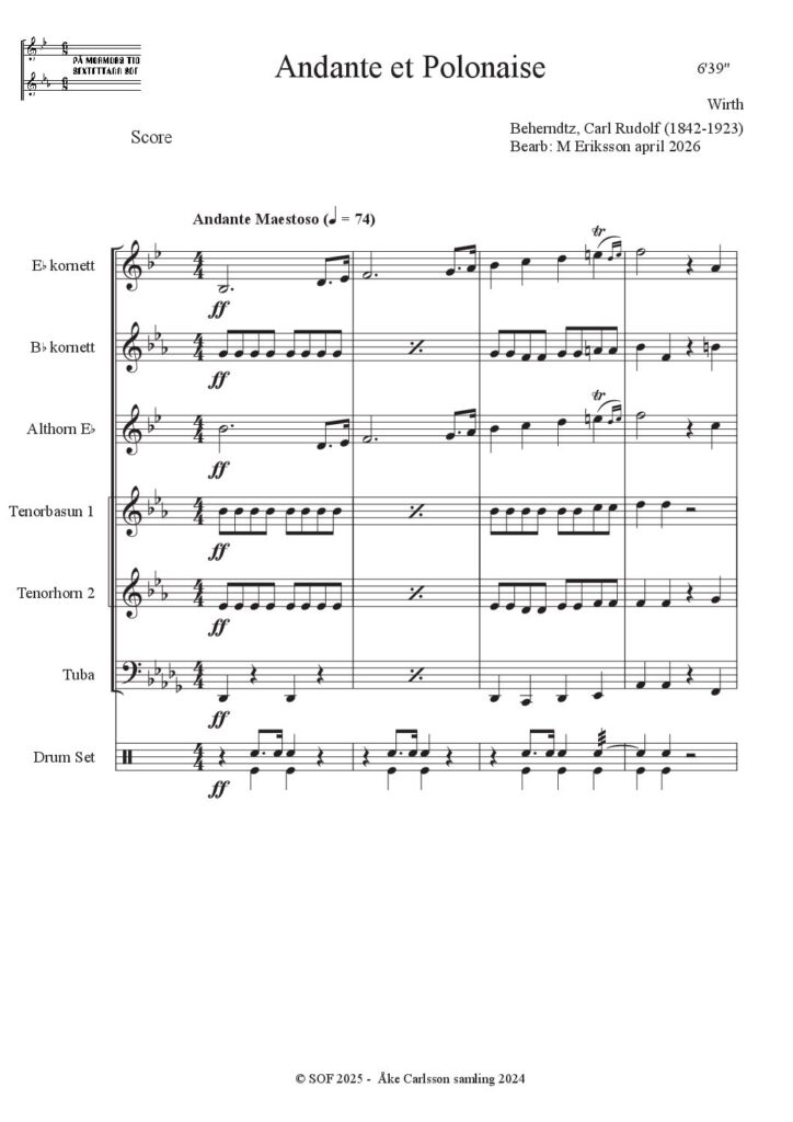 Andante et Polonaise